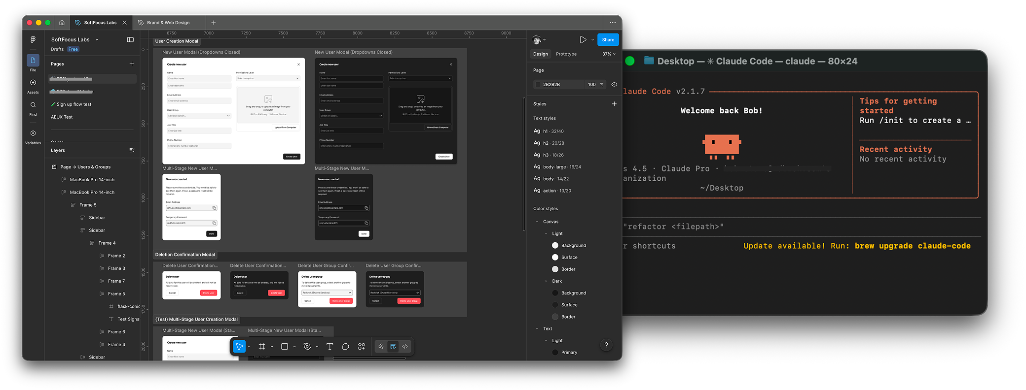 SoftFocus Labs workspace